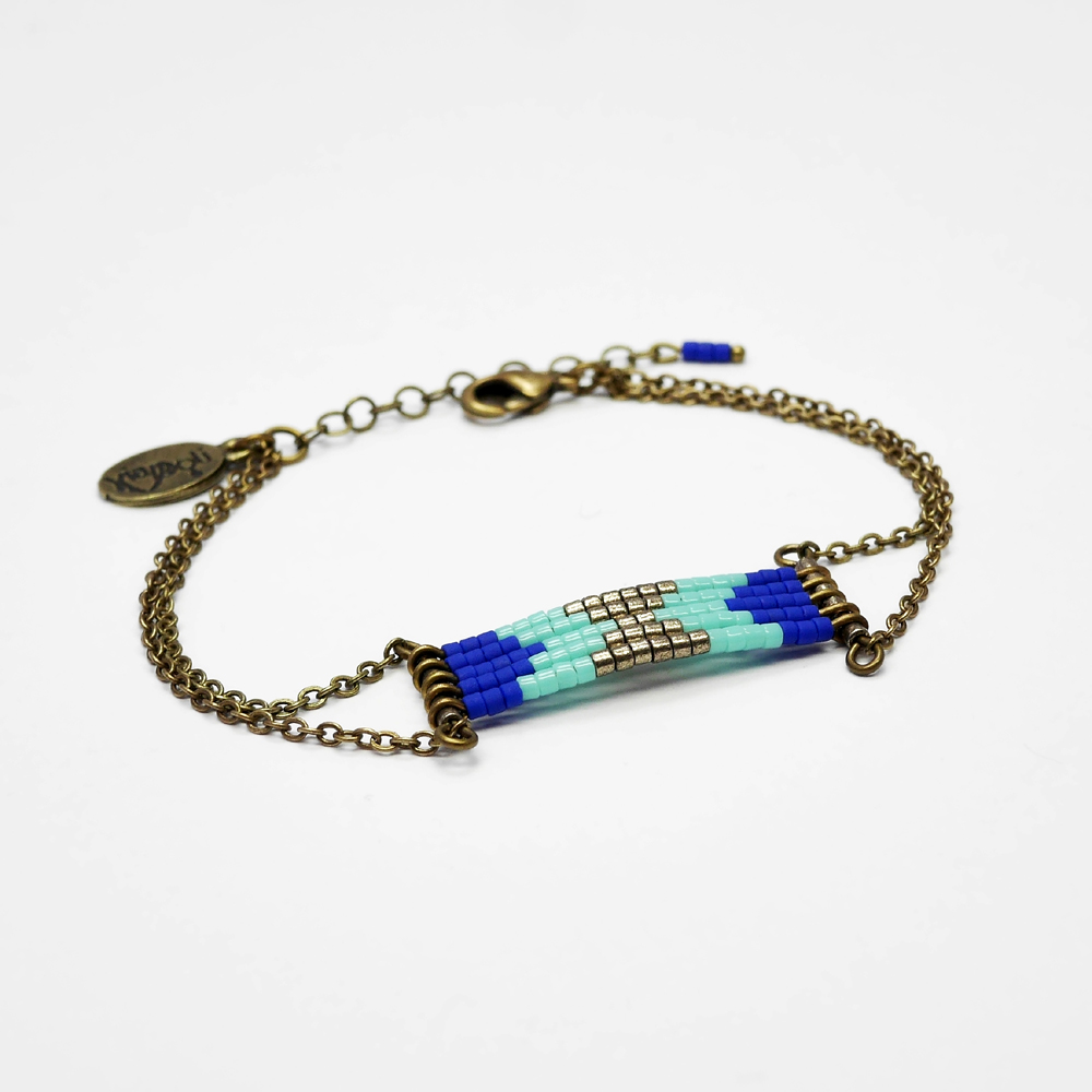 bracelet cheyenne bleu