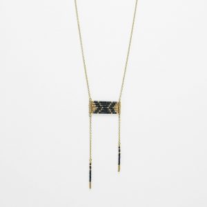 collier sioux or gris anthracite